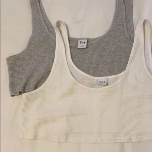 TNA cropped tanks